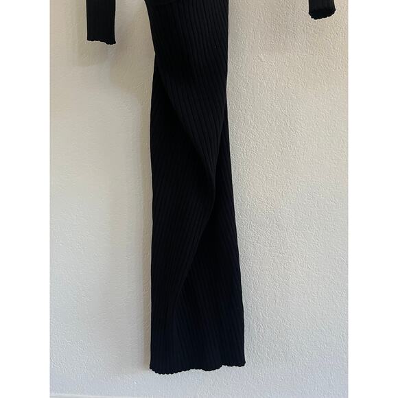 House of Harlow Ribbed Maxi Cut Out  Dress Womens Small Event Whimsigoth Grunge - Picture 10 of 16